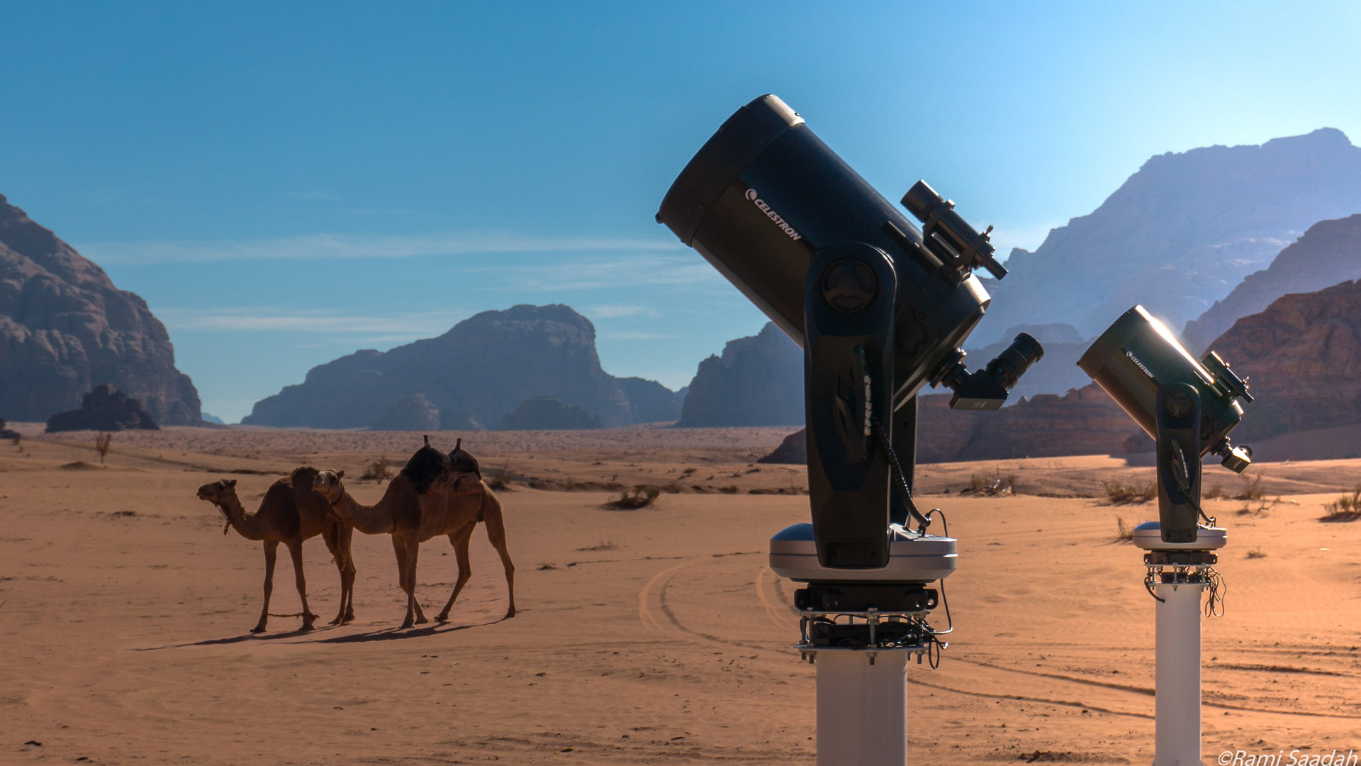 Avventura di osservazione delle stelle RumSky nel Wadi Rum (Osservazione delle stelle nel Wadi Rum)